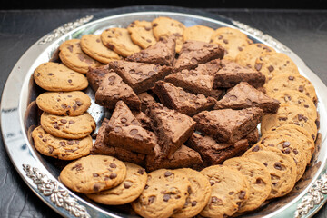 Brownies and Chocolate Chip Cookies