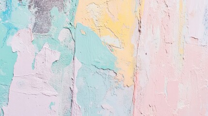 Obraz premium Colorful abstract wall texture in urban setting