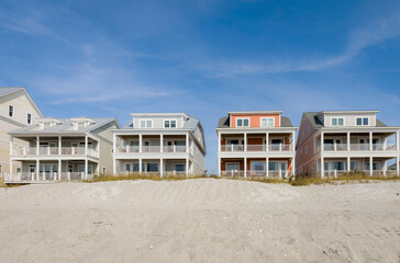 Beachfront homes spanning across the East Coast Beaches 