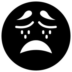 Obraz premium cry solid icon