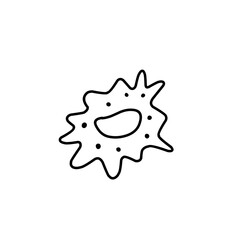Obraz premium hand drawn immune cell icon