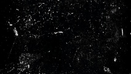 Blurred black and white scratched grunge isolated on background, old film effect. Distressed retro paper abstract stock illustration cracked texture overlays for space or text.