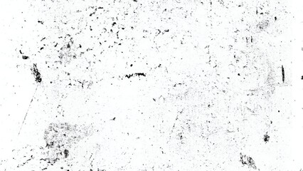Blurred black and white scratched grunge isolated on background, old film effect. Distressed retro paper abstract stock illustration cracked texture overlays for space or text.