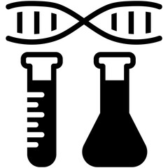 laboratory solid icon