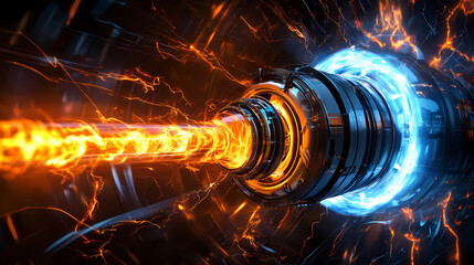 Cavo trasmissione dati, filo, elettrico, conduttore. [Hollow Velocity] | Staticwarp Channel | unstable thrust. Illustration