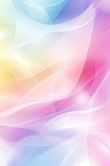 Soft, flowing, pastel abstract design