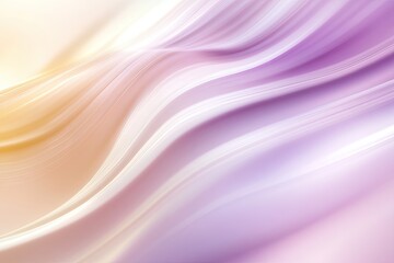 Obraz premium Soft, flowing curves in pastel hues