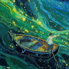 Various oil paintings, flowers, fields, hens, chicks, landscapes, marine creatures, plum blossoms, birds, cats, dogs, butterflies, abstract sea boats