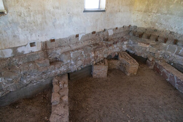 Historic building at Fort Laramie, Wyoming
