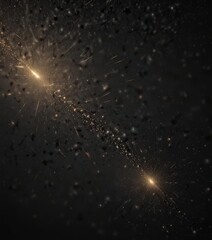 Obraz premium Myriad twinkling stars on a deep black backdrop, intense sparkle , pattern, heavens, space