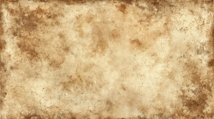 Old Aged Paper Background with Brown and Yellow Texture