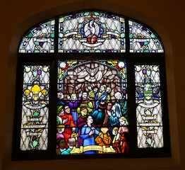 Wagga Wagga St John Church Stained Glass Windows