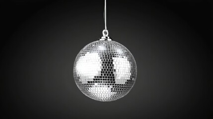 Disco ball reflects light, create a fun Atmosphere with a night concept.
