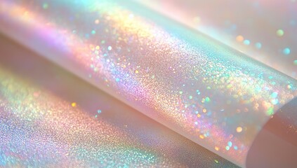 Abstract Iridescent Glitter Background
