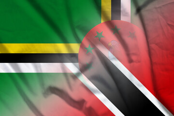 Dominica and Trinidad and Tobago political flag international contract TTO DMA