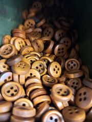 pile of buttons