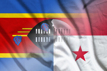 Eswatini and Panama state flag transborder negotiation PAN SWZ