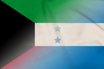 Kuwait and Honduras state flag international negotiation HND KWT
