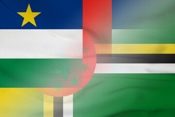 Central African Republic and Dominica government flag transborder negotiation DMA TCD