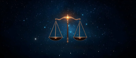 Golden Scales Of Justice Against Cosmic Stars