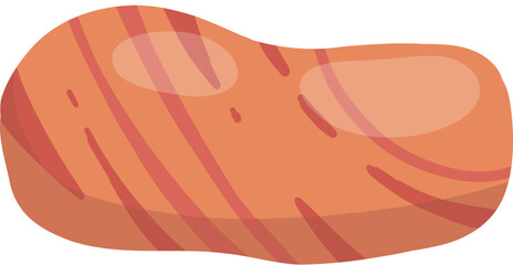 River stone icon, sea pebbles collection, isolated vector illustration on white background original artwork for your design