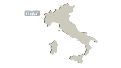ITALY MAP 2D