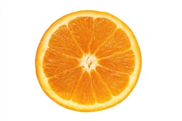 A juicy slice of orange, vibrant and refreshing.