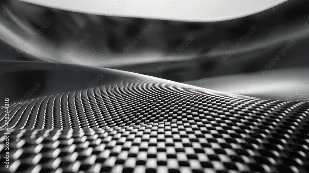 Poster textured surface with wave pattern sleek modern design showcasing light and shadow interplay in high