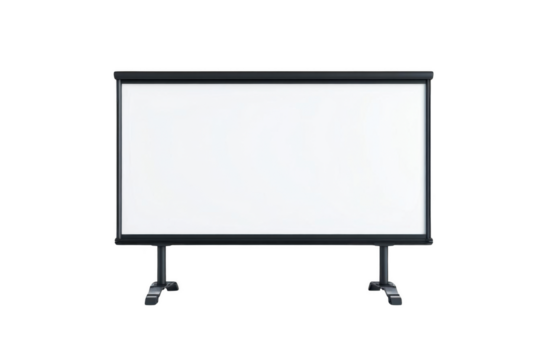 Display Presentation Board For Meetings And Conferences In Modern Style