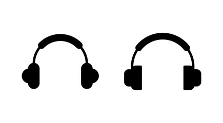 Headphone icon vector. Headvector sign and symbol