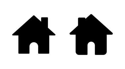 House icon vector. Home sign and symbol