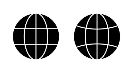 Web icon vector. go to web sign and symbol. web click icon. Global search icon