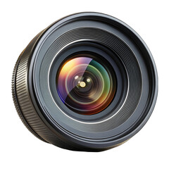 camera lens isolated on white