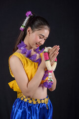 Portrait of a beautiful thai woman