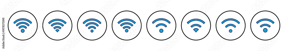 Poster wifi icon vector. signal vector icon. wireless icon vector