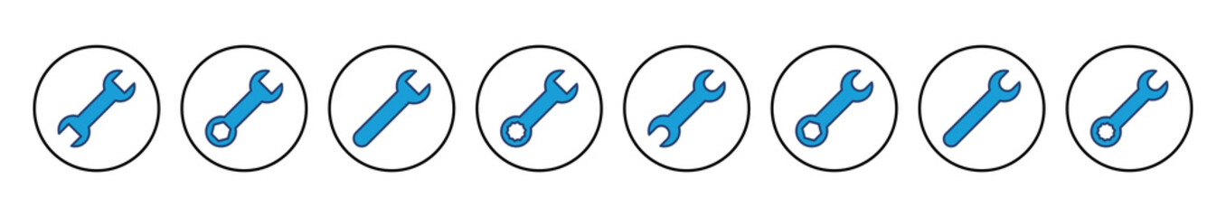 Wrench icon vector. repair icon vector. tools icon vector