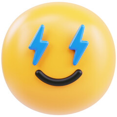 Emoji Sticker 3D Icon Illustration