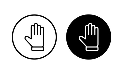 Obraz premium Hand icon vector illustration. hand sign and symbol. hand gesture