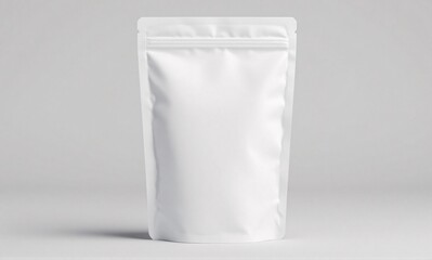 White pouch on clean professional studio