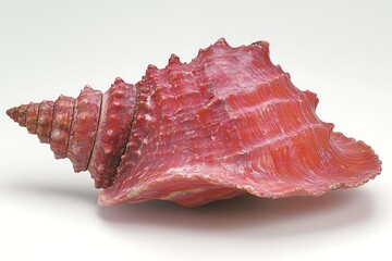 Vibrant pink seashell