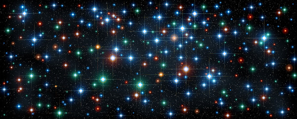 Starry sky background