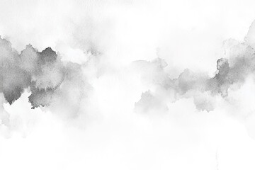 Abstract Gray Watercolor Wash Background Texture