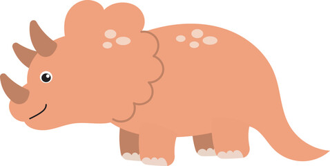 Triceratops illustration. © flipfloyart