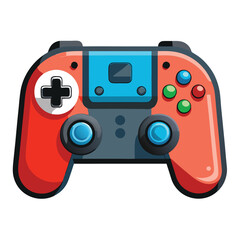 Nintendo switch pro controller gaming instrument instrument isolated on white background