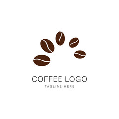Coffee Logo Design Graphic Vector 