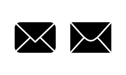 Mail icon logo design. email sign and symbol. E-mail icon. Envelope icon