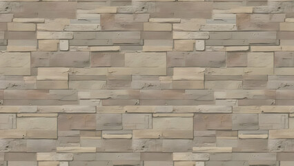 "A Rustic Seamless Pattern of Stacked Natural Stone in Earthy Tones for Architectural Design"