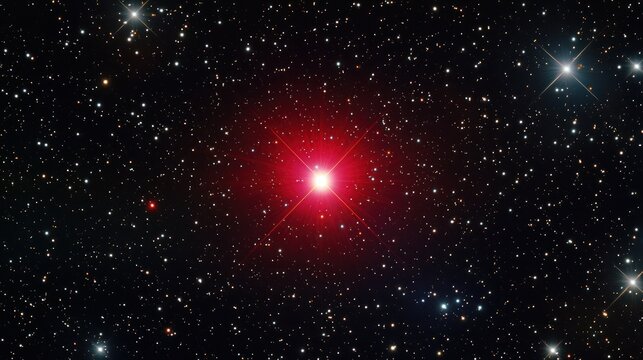 A red supergiant star nearing its end