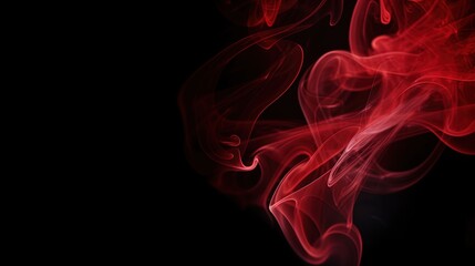 Obraz premium smoke on black background