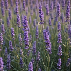 Obraz premium Intricate lavender flower details, vibrant hues , texture, lavender, spa